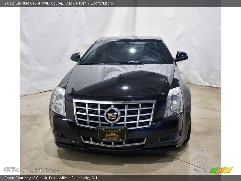 Black Raven / Ebony/Ebony 2012 Cadillac CTS 4 AWD Coupe