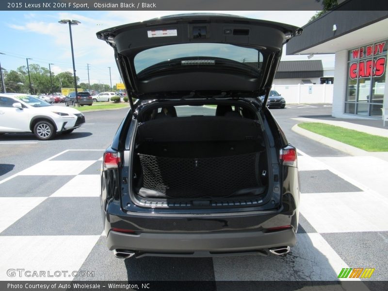 Obsidian Black / Black 2015 Lexus NX 200t F Sport