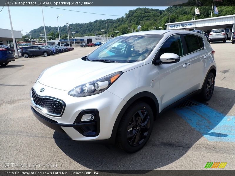 Sparkling Silver / Black 2022 Kia Sportage LX AWD