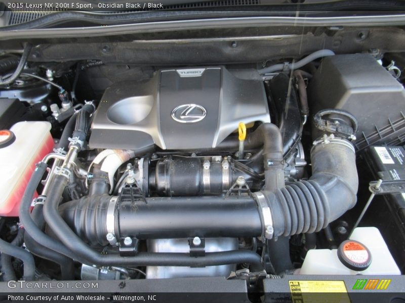  2015 NX 200t F Sport Engine - 2.0 Liter Turbocharged DOHC 16-Valve VVT-iW 4 Cylinder