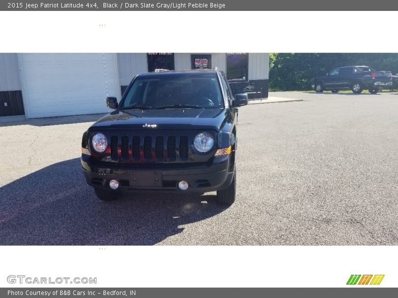 Black / Dark Slate Gray/Light Pebble Beige 2015 Jeep Patriot Latitude 4x4