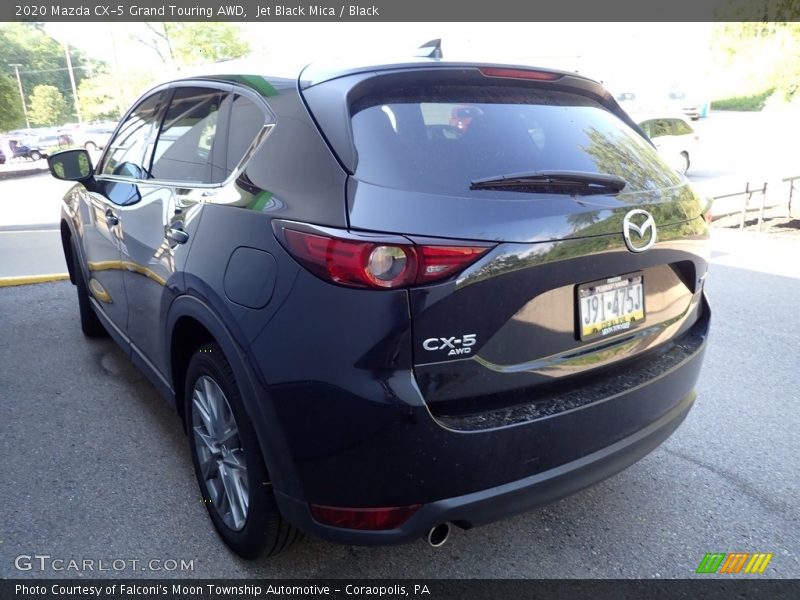 Jet Black Mica / Black 2020 Mazda CX-5 Grand Touring AWD
