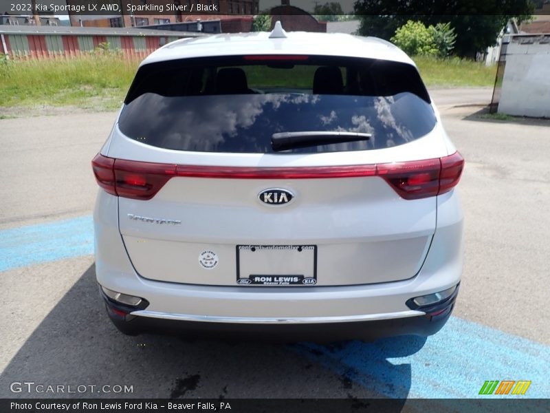 Sparkling Silver / Black 2022 Kia Sportage LX AWD