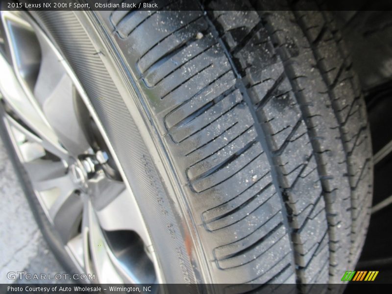 Obsidian Black / Black 2015 Lexus NX 200t F Sport