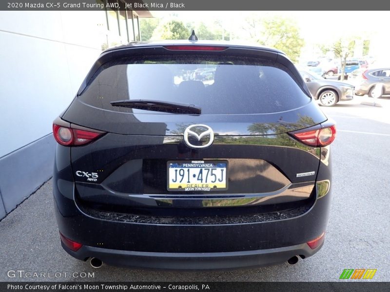 Jet Black Mica / Black 2020 Mazda CX-5 Grand Touring AWD