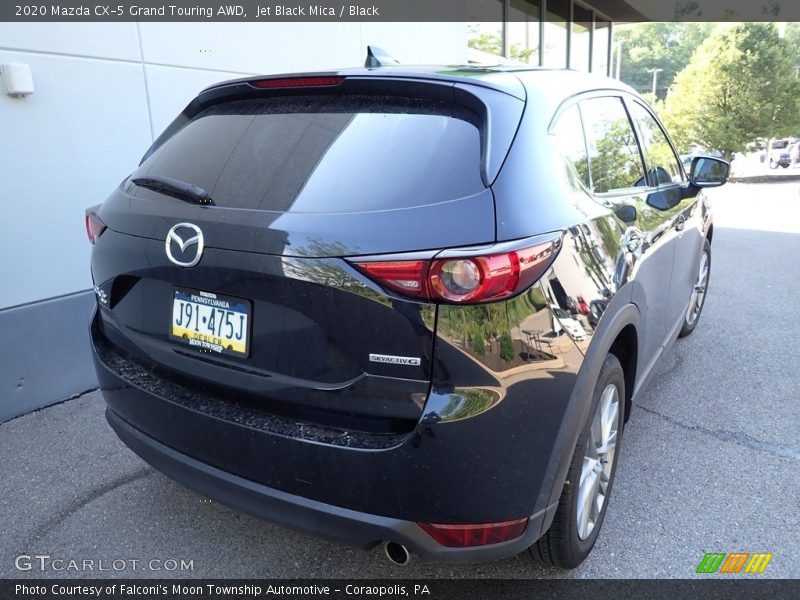 Jet Black Mica / Black 2020 Mazda CX-5 Grand Touring AWD