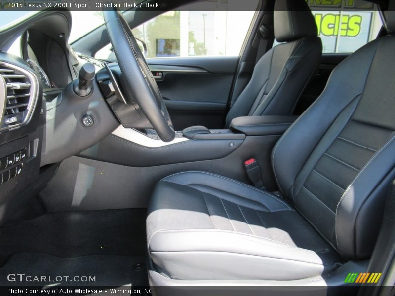 Front Seat of 2015 NX 200t F Sport