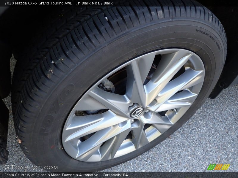 Jet Black Mica / Black 2020 Mazda CX-5 Grand Touring AWD