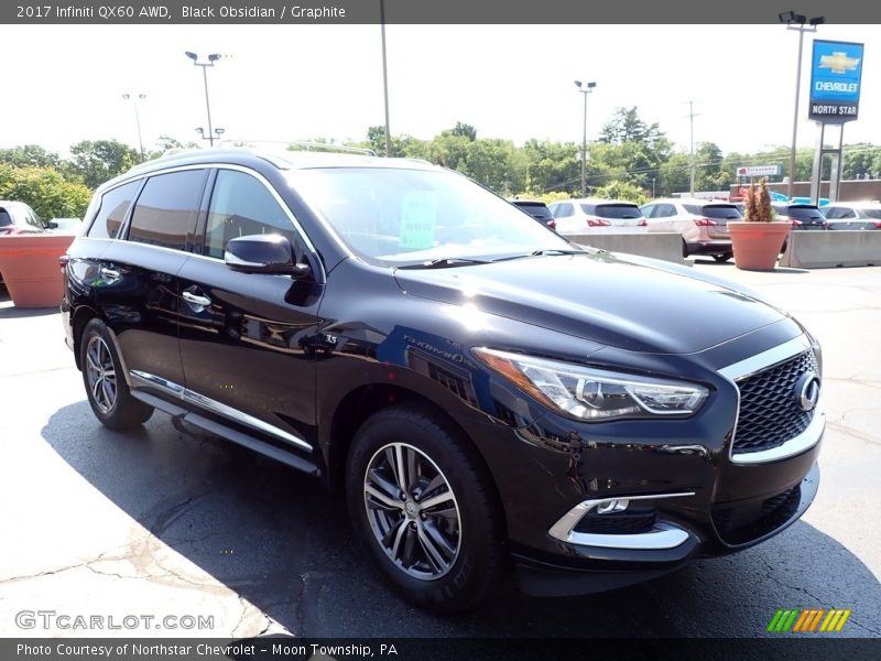  2017 QX60 AWD Black Obsidian