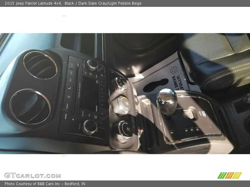 Black / Dark Slate Gray/Light Pebble Beige 2015 Jeep Patriot Latitude 4x4
