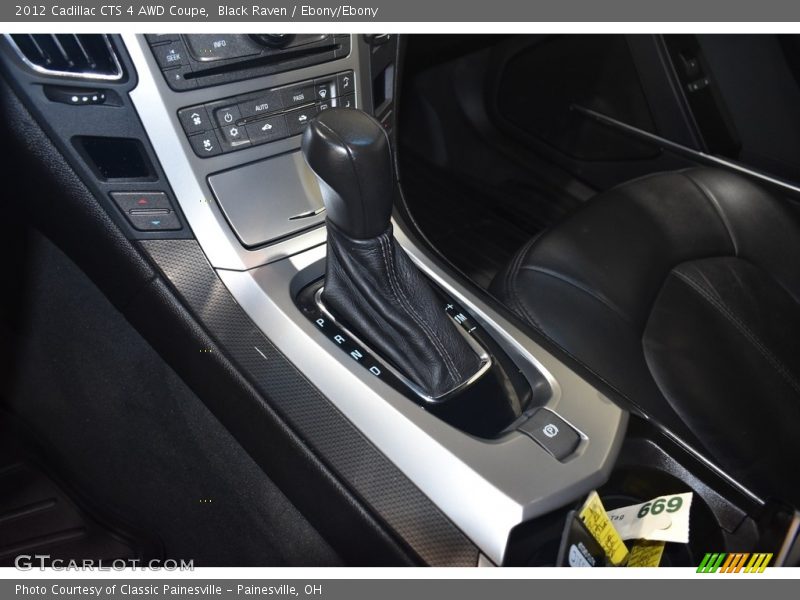 Black Raven / Ebony/Ebony 2012 Cadillac CTS 4 AWD Coupe