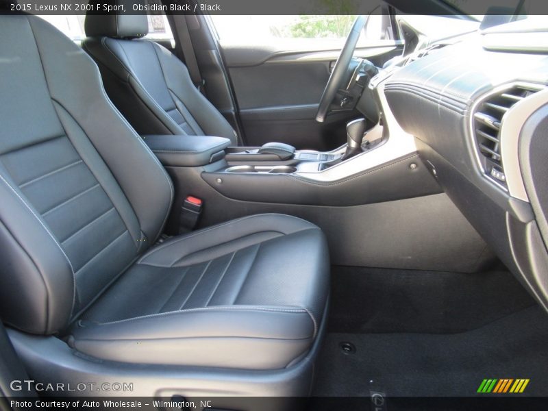 Front Seat of 2015 NX 200t F Sport