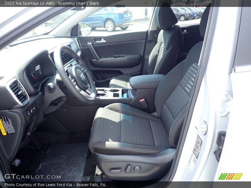 Sparkling Silver / Black 2022 Kia Sportage LX AWD