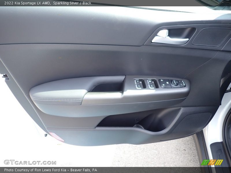 Sparkling Silver / Black 2022 Kia Sportage LX AWD