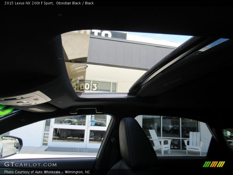 Obsidian Black / Black 2015 Lexus NX 200t F Sport