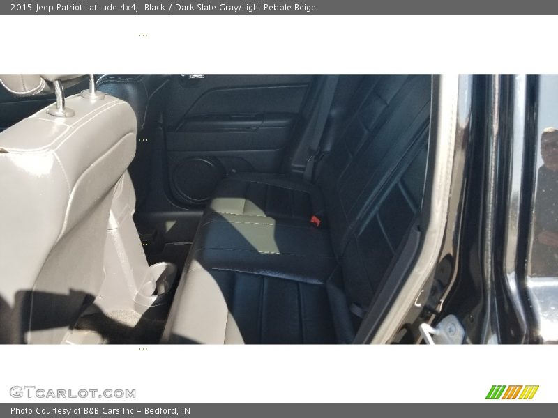 Black / Dark Slate Gray/Light Pebble Beige 2015 Jeep Patriot Latitude 4x4