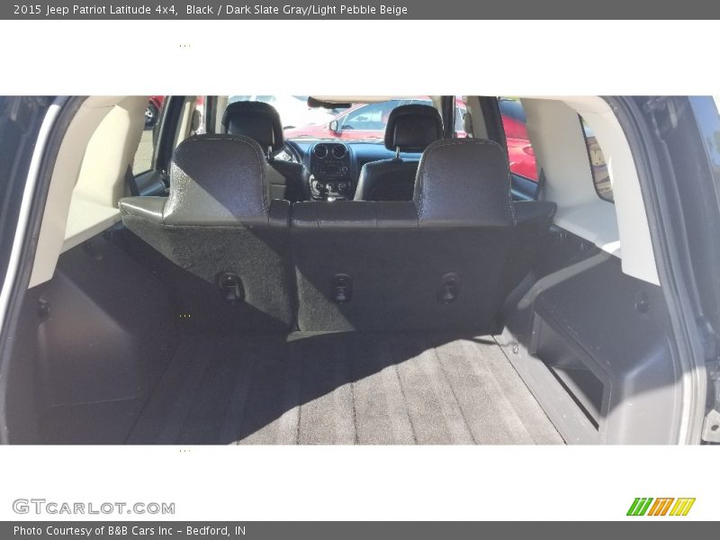 Black / Dark Slate Gray/Light Pebble Beige 2015 Jeep Patriot Latitude 4x4