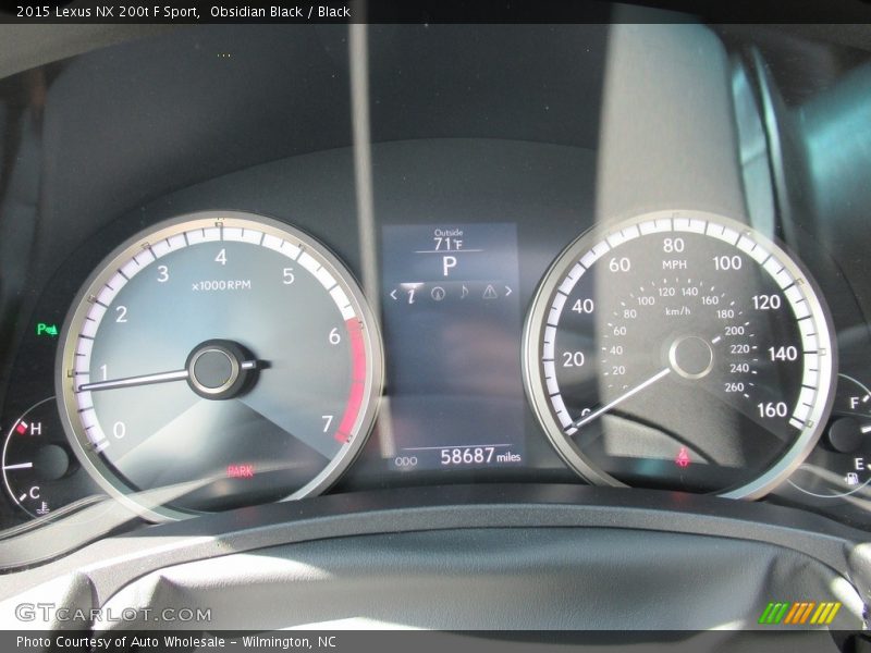  2015 NX 200t F Sport 200t F Sport Gauges