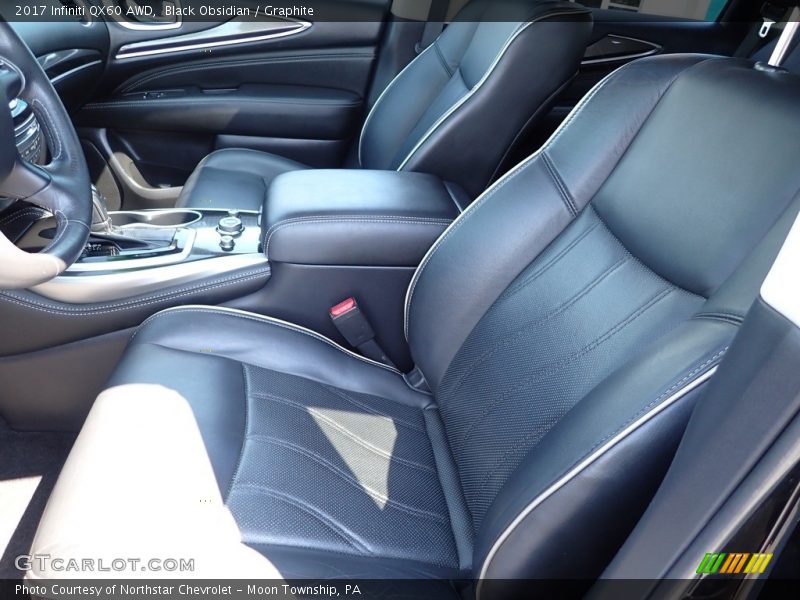 Front Seat of 2017 QX60 AWD