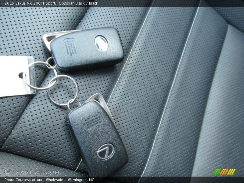 Keys of 2015 NX 200t F Sport
