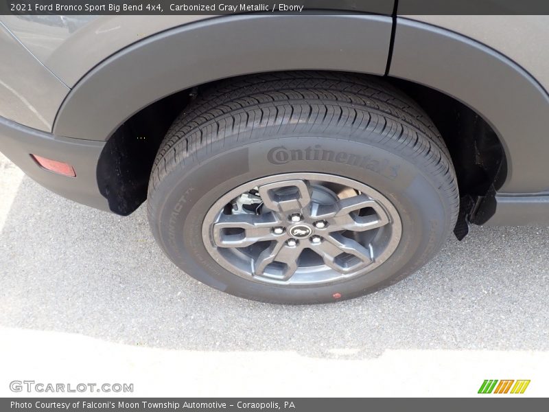 Carbonized Gray Metallic / Ebony 2021 Ford Bronco Sport Big Bend 4x4