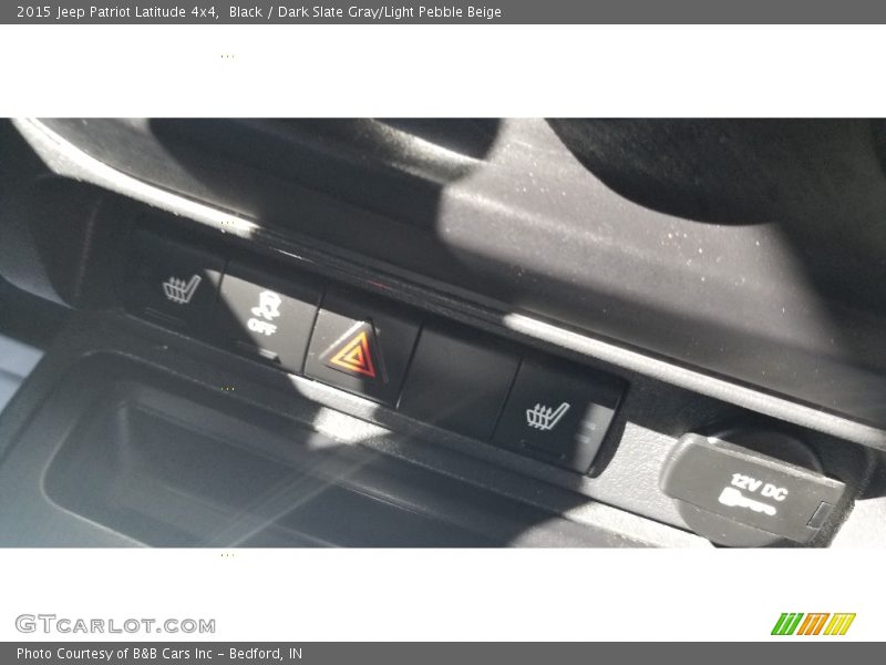 Black / Dark Slate Gray/Light Pebble Beige 2015 Jeep Patriot Latitude 4x4