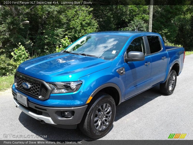 Lightning Blue / Ebony 2020 Ford Ranger XLT SuperCrew 4x4