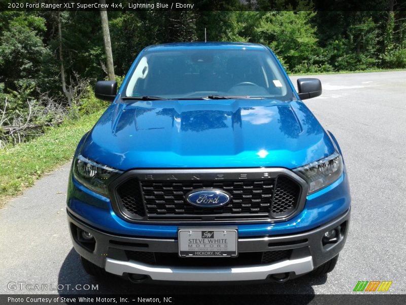 Lightning Blue / Ebony 2020 Ford Ranger XLT SuperCrew 4x4