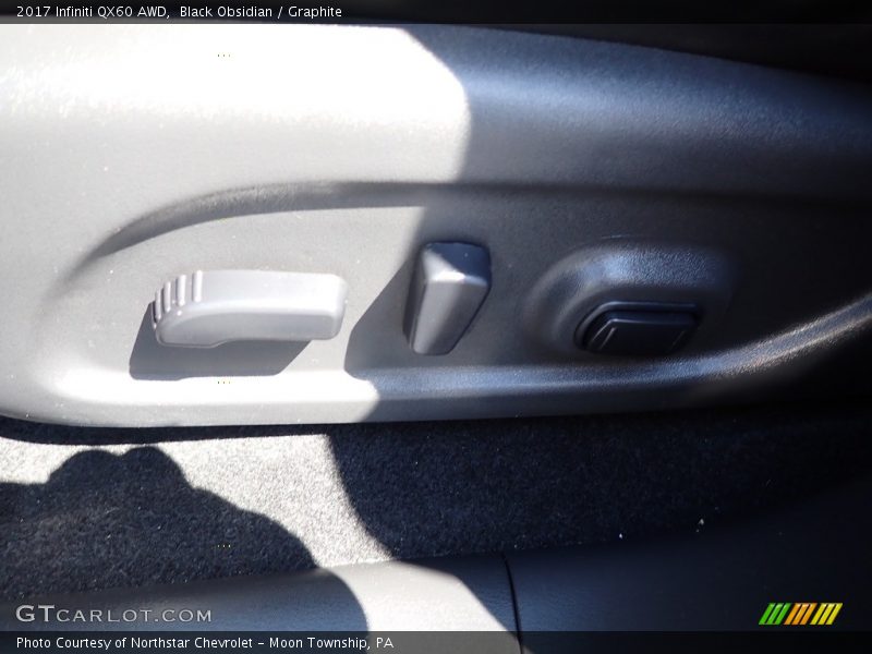 Black Obsidian / Graphite 2017 Infiniti QX60 AWD