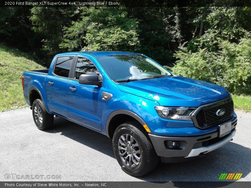 Front 3/4 View of 2020 Ranger XLT SuperCrew 4x4