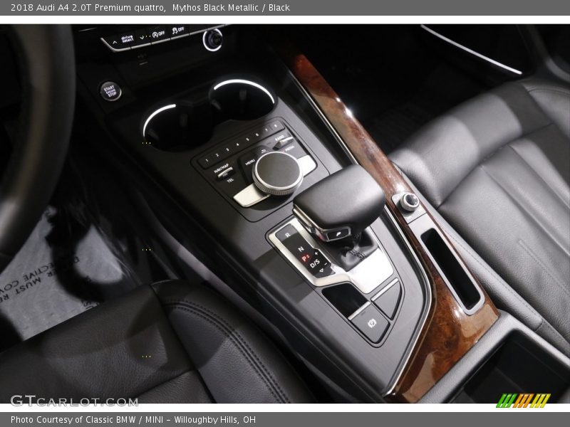Mythos Black Metallic / Black 2018 Audi A4 2.0T Premium quattro