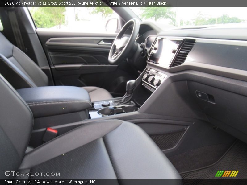 Pyrite Silver Metallic / Titan Black 2020 Volkswagen Atlas Cross Sport SEL R-Line 4Motion