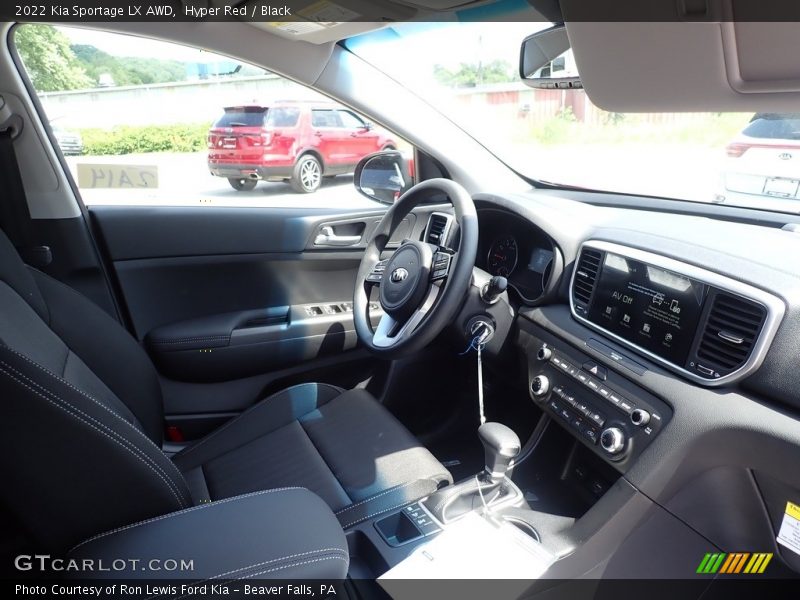 Hyper Red / Black 2022 Kia Sportage LX AWD