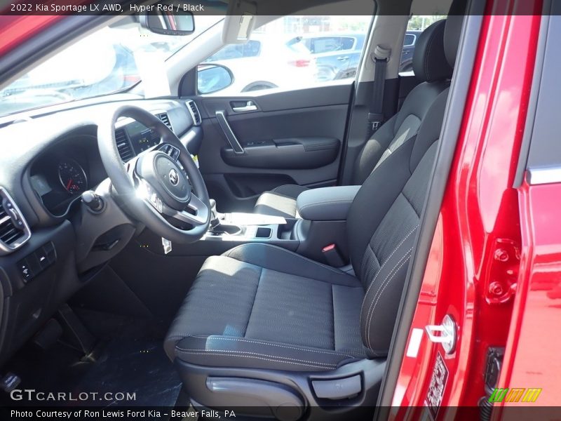 Hyper Red / Black 2022 Kia Sportage LX AWD