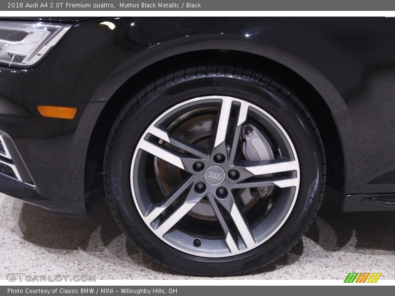Mythos Black Metallic / Black 2018 Audi A4 2.0T Premium quattro