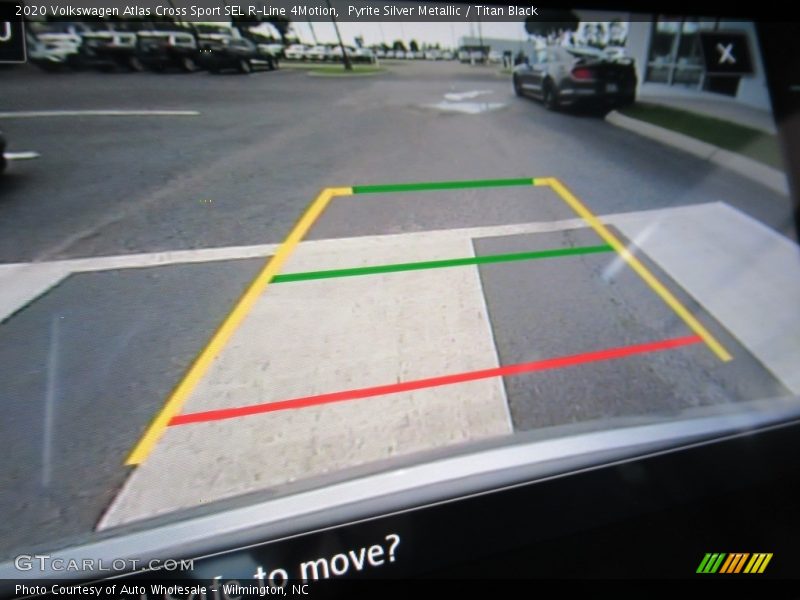 Pyrite Silver Metallic / Titan Black 2020 Volkswagen Atlas Cross Sport SEL R-Line 4Motion