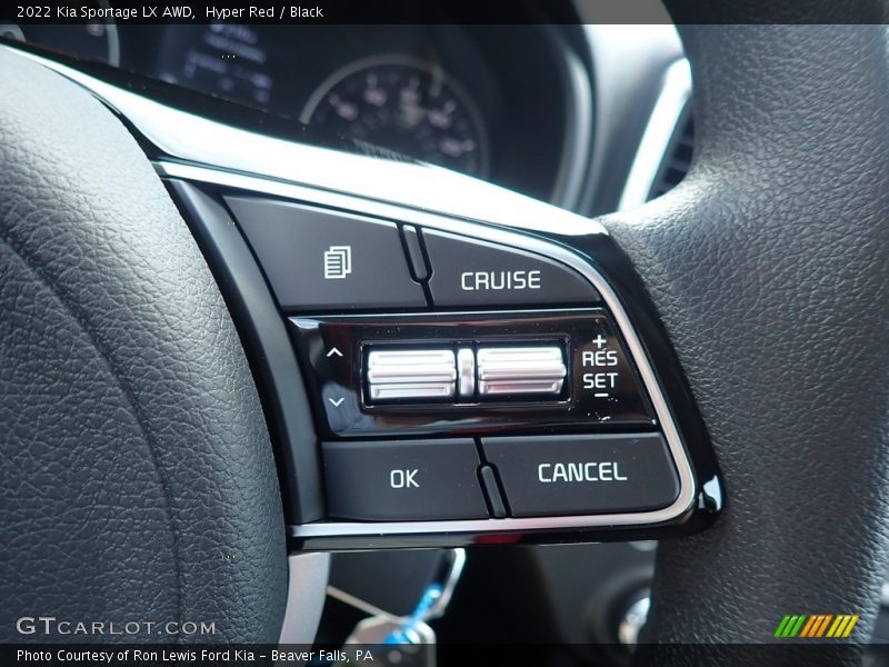 Hyper Red / Black 2022 Kia Sportage LX AWD