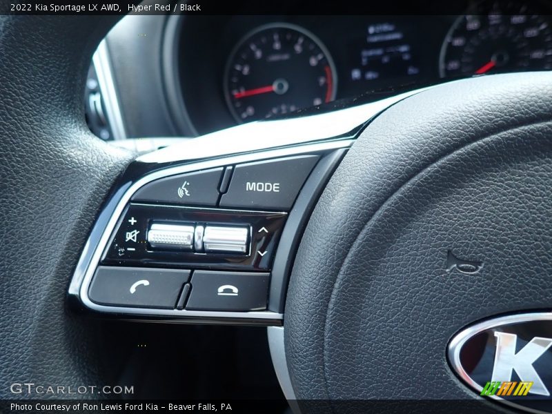 Hyper Red / Black 2022 Kia Sportage LX AWD