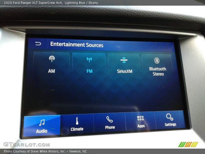 Lightning Blue / Ebony 2020 Ford Ranger XLT SuperCrew 4x4