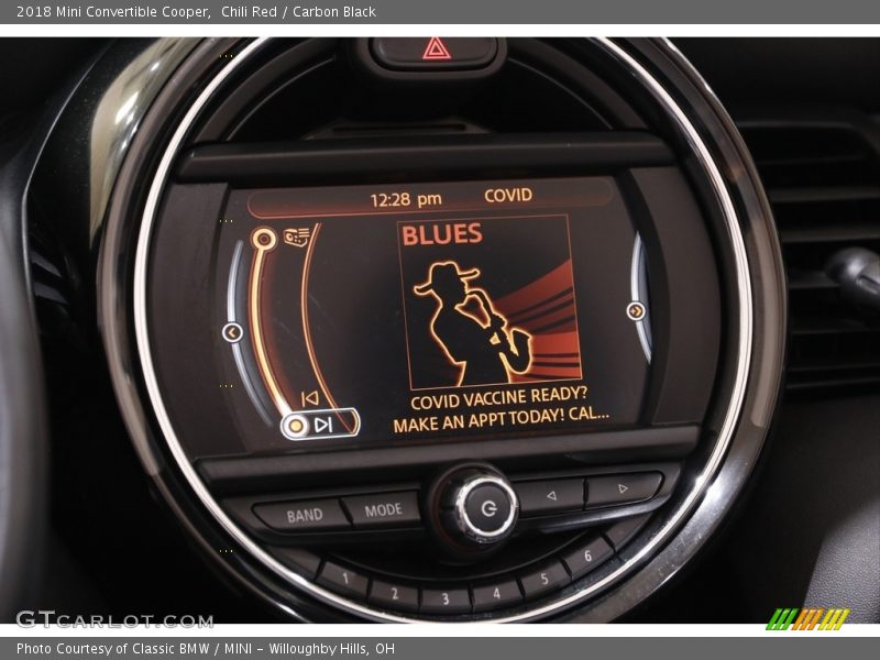 Chili Red / Carbon Black 2018 Mini Convertible Cooper