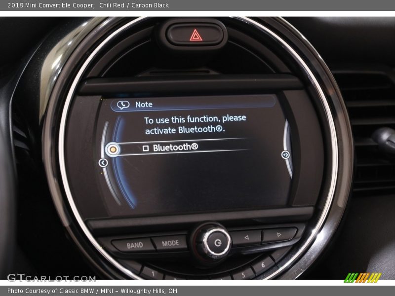 Chili Red / Carbon Black 2018 Mini Convertible Cooper