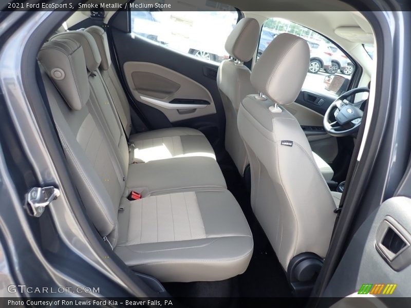Smoke Metallic / Medium Stone 2021 Ford EcoSport S