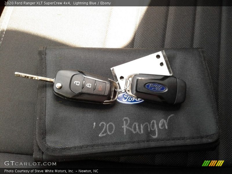Lightning Blue / Ebony 2020 Ford Ranger XLT SuperCrew 4x4