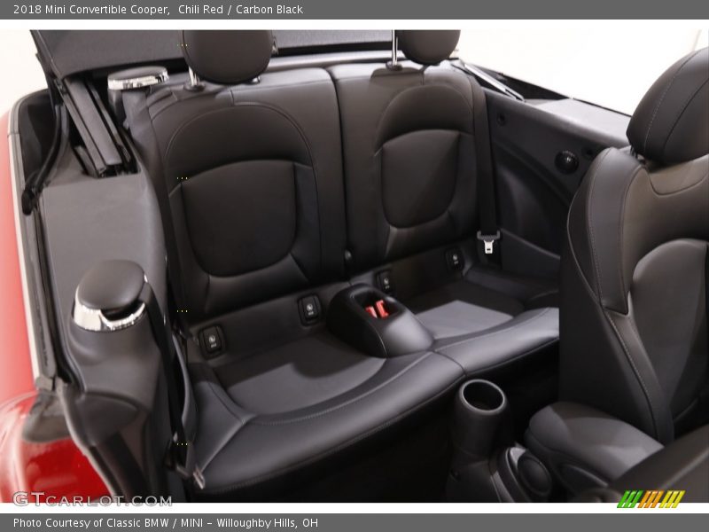 Rear Seat of 2018 Convertible Cooper