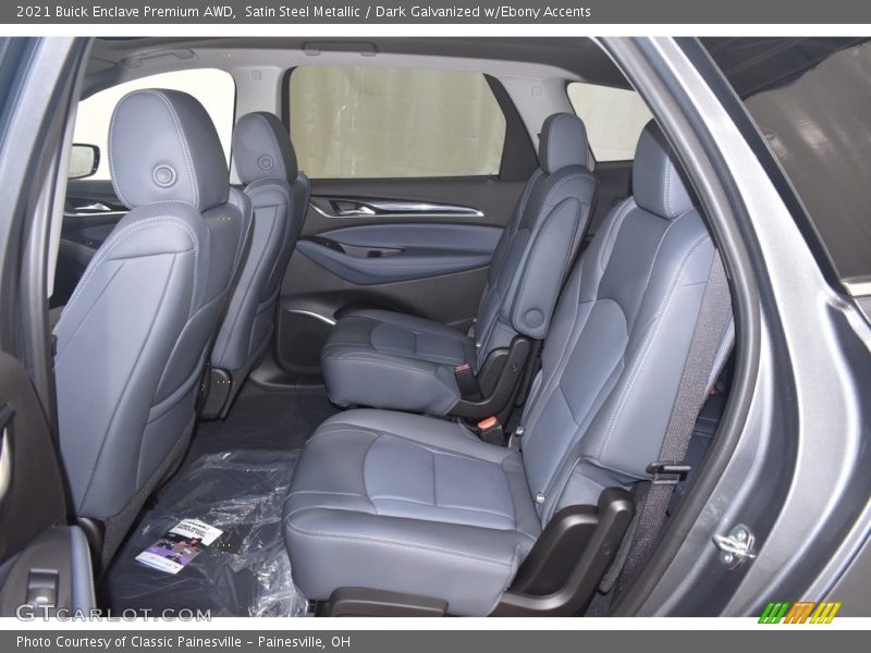 Satin Steel Metallic / Dark Galvanized w/Ebony Accents 2021 Buick Enclave Premium AWD
