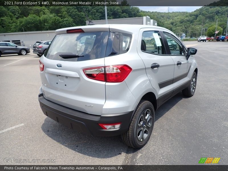 Moondust Silver Metallic / Medium Stone 2021 Ford EcoSport S 4WD