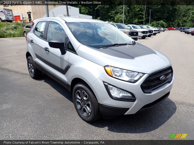 Front 3/4 View of 2021 EcoSport S 4WD