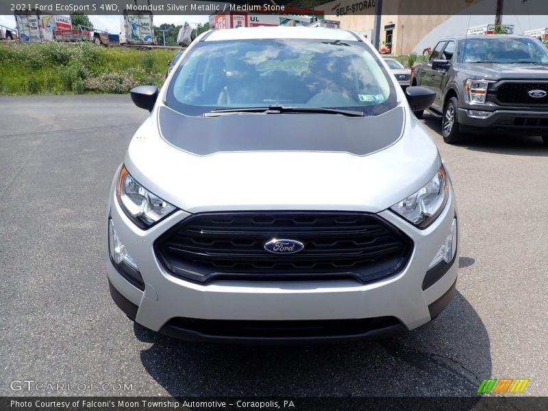 Moondust Silver Metallic / Medium Stone 2021 Ford EcoSport S 4WD