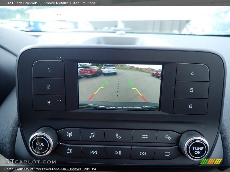 Smoke Metallic / Medium Stone 2021 Ford EcoSport S