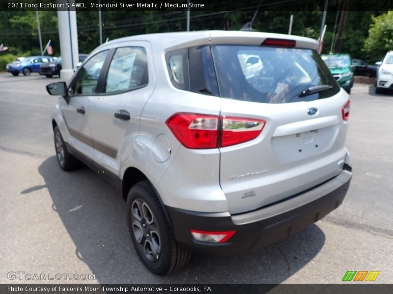 Moondust Silver Metallic / Medium Stone 2021 Ford EcoSport S 4WD